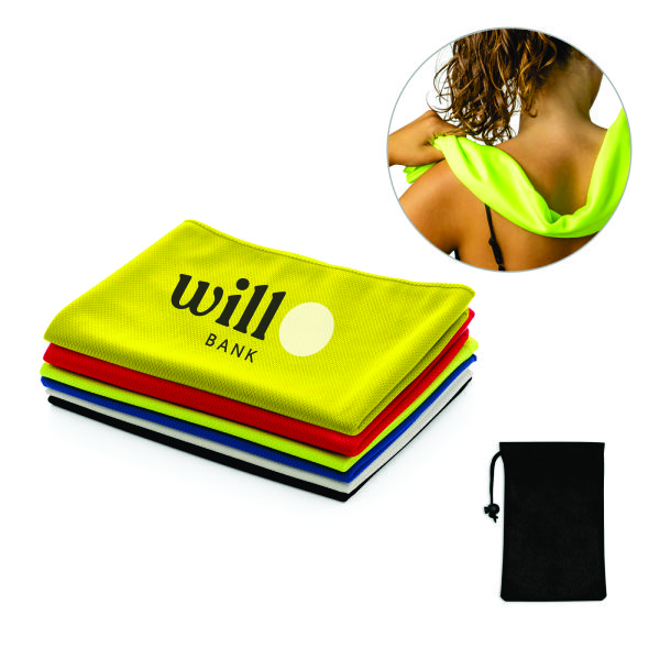 Toalha Esportiva Refrescante Personalizada Toalha Esportiva Refrescante Personalizada