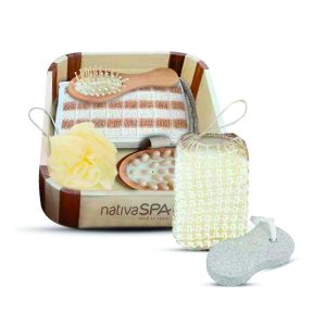 1 Kit Banho Spa 06 Peças Personalizado