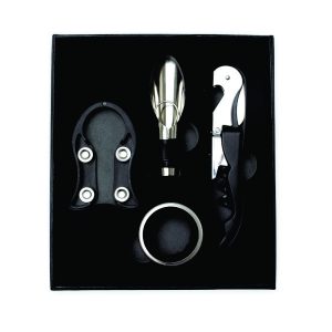 2 Kit vinho personalizado brinde
