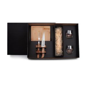 6 Kit para Whisky e Churrasco Personalizado