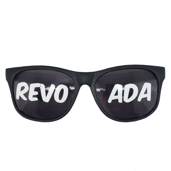 Óculos Color Estilo Revoada Lentes Escritas 01
