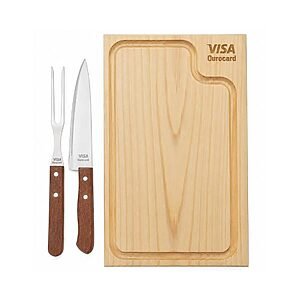 Kit Churrasco 3 Peças com Estojo Personalizado