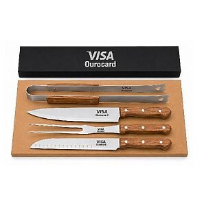 Kit Churrasco Estojo Kraft Personalizado
