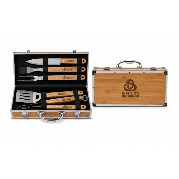 Kit Churrasco Maleta Personalizado