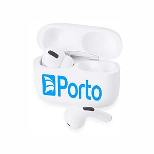 Fone de Ouvido Bluetooth Touch com Case Carregador Brilhante