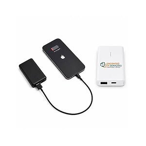 Bateria portátil slim em alumínio 100% reciclado (4.000 mAh)