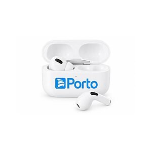 Fone de Ouvido Bluetooth Touch com Case Carregador Brilhante